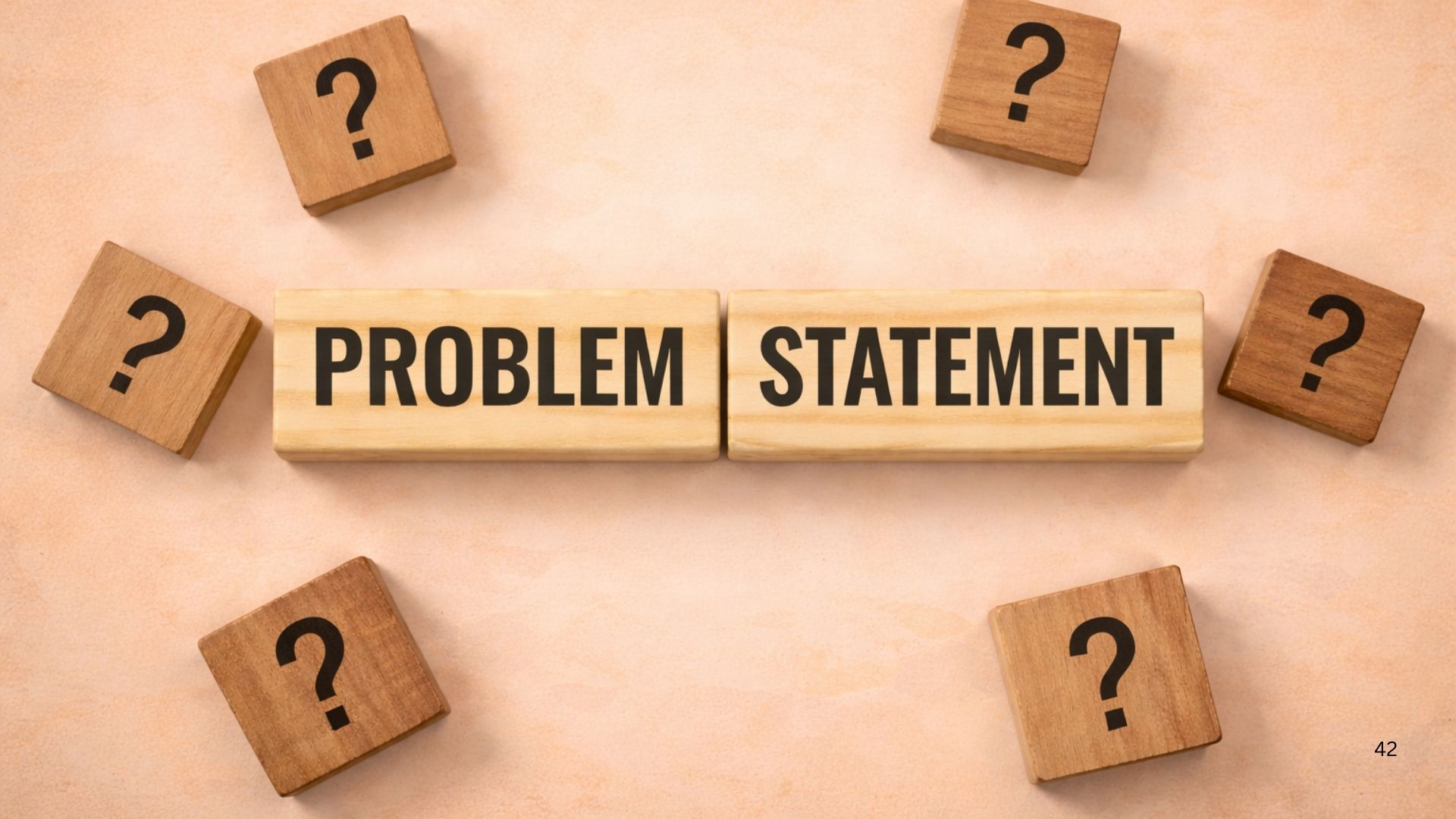 Write a strong PROBLEM STATEMENT